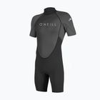 Férfi úszóruha O'Neill Reactor-2 2mm Back Zip SS Spring HJ5 black/graphite