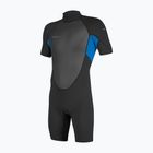 Férfi úszóruha O'Neill Reactor-2 2mm Back Zip SS Spring HJ5 black/ocean