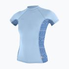 Női úszó póló O'Neill Hyperfreak Skins Rash Guard chambray blue/surf abstract