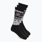 Sí zokni Surfanic Pro Tech 3 pár Fairisle black