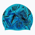 Speedo Slogan Print kék/fekete gyermek úszósapka