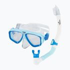 Sznorkelező készlet Speedo Adventure cool blue/clear