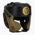 Box fejvédő RDX L1 Mark Pro Cheek Boxing Training Head Guard golden