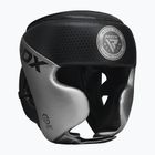 Box fejvédő RDX L1 Mark Pro Cheek Boxing Training Head Guard silver