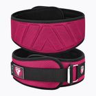 Súlyemelő öv RDX Rx4 Weightlifting Belt pink