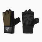 Edzőkesztyű RDX W1H Gym Workout army green