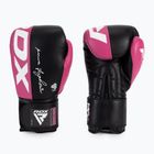 RDX REX F4 rózsaszín/fekete bokszkesztyűk BGR-F4P-8OZ