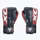 RDX REX F4 fekete/piros bokszkesztyűk BGR-F4MU-10OZ