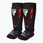 Sípcsont- és lábfejvédők RDX IMMAF Approved Neoprene Shin Instep red
