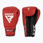 Boxkesztyű RDX Apex Lace Up Training Sparring Boxing red