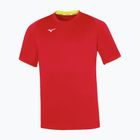 Gyerek edző póló Mizuno Core SS red/yellow fluo