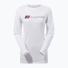 Női hosszú ujjú Berghaus Boyfriend Boyfriend Big Classic Logo tiszta fehér