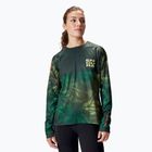 Női kerékpáros hosszú ujjú felső Endura Tropical Print Ltd ghillie green