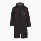 Kabát ZONE3 Oversized Polar Fleece Robe Parka black/orange