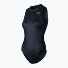 Női egyrészes fürdőruha ZONE3 OWS Ti+ Thermal High Neck fekete