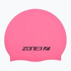 ZONE3 Szilikon úszósapka hi-vis rózsaszínű