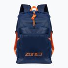 ZONE3 Nagy hálós edzőhátizsák navy/narancs színben