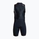 Férfi triatlon overál ZONE3 Activate+ Sleeveless Trisuit black
