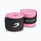 Boxkesztyű kötések Boxraw Hand Wraps pink