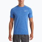 Férfi edzőpóló Nike Heather sötétkék NESSA589-494