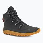 Férfi mezítlábas cipő Vivobarefoot Tracker Leather obszidián