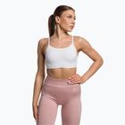 Gymshark Seamless Bralette magas nyakú fitnesz melltartó fehér