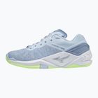 Női kézilabda cipő Mizuno Wave Stealth Neo heather/white/neo lime Mizuno Wave Stealth Neo heather/white/neo lime