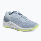 Női kézilabda cipő Mizuno Wave Stealth Neo heather/white/neo lime Mizuno Wave Stealth Neo heather/white/neo lime