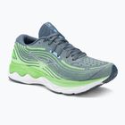 Férfi futócipő Mizuno Wave Skyrise 4 camo zöld/kínai kék/909c
