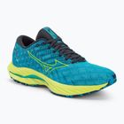 Férfi futócipő Mizuno Wave Inspire 19 jet blue/bolt2neon/luminous