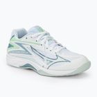 Gyerek röplabda cipő Mizuno Lightning Star Z7 JR white/gridge/patinagreen