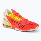 Férfi kézilabda cipő Mizuno Wave Mirage 5 nflame/black/bolt2(neon)