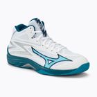 Férfi röplabda cipő Mizuno Thunder Blade Z Mid white/sailor blue/silver