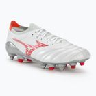 Férfi focicipő Mizuno Morelia Neo IV Β Japan Mix white/radiant red/hot coral