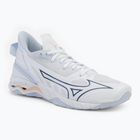 Női kézilabda cipő Mizuno Wave Mirage 5 fehér/sárga barack/barack parfait