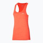 Női futó tank top Mizuno Impulse Core Tank nasturtium