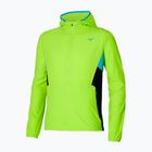 Férfi futókabát Mizuno Alpha Jacket lime