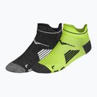 Mizuno Active Training Mid zokni 2 pár lime/fekete