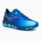Férfi teniszcipő Mizuno Wave Enforce Tour CC mugen kék/fehér/folyókakék Mizuno Wave Enforce Tour CC mugen kék/fehér/folyókakék