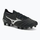 Férfi futballcipő Mizuno Morelia Neo IV β Elite FG black/galaxy silver/black