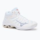 Női röplabda cipő Mizuno Wave Voltage 2 Mid white/aleutian/cloud pink
