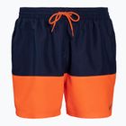 Férfi Nike Split 5" Volley úszónadrág tengerészkék és narancssárga NESSB451-822