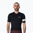 Férfi kerékpáros mez Rapha Core Lightweight Jersey black/white