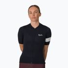 Női kerékpáros mez Rapha Core Lightweight Jersey black/white