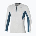 Férfi futás hosszú ujjú Mizuno Dryaeroflow Half Zip nimbus cloud