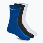 Zokni Mizuno Training 3P white/black/mugen blue