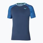 Férfi tenisz póló Mizuno Mugen Shadow Tee estate kék