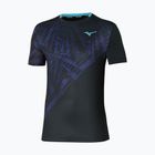 Férfi tenisz póló Mizuno Mugen Shadow Graphic Tee fekete