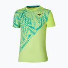 Férfi tenisz póló Mizuno Mugen Shadow Graphic Tee neo lime Mizuno Mugen Shadow Graphic Tee neo lime