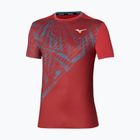 Férfi Mizuno Mugen Shadow Graphic Tee salsa teniszpóló Mizuno Mugen Shadow Graphic Tee salsa teniszpóló